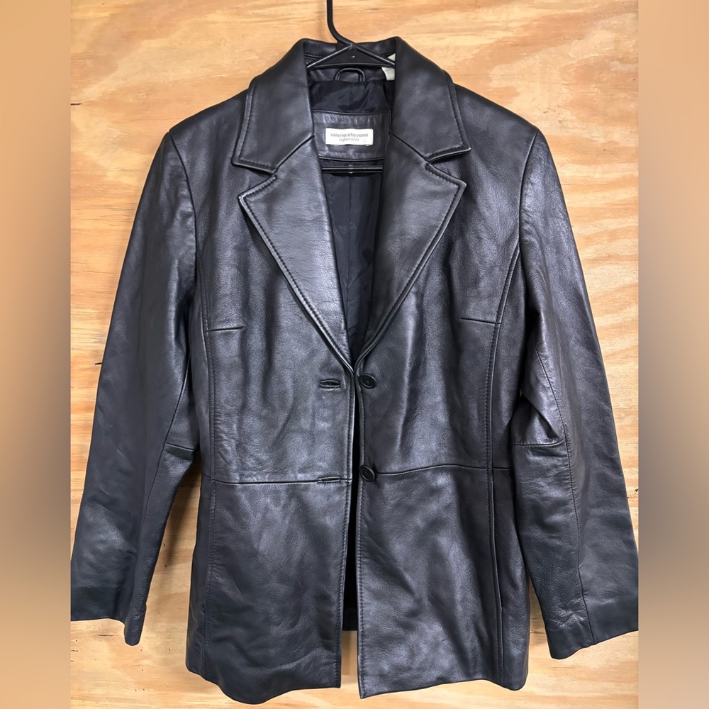 Vintage Valerie Stevens Leather Jacket